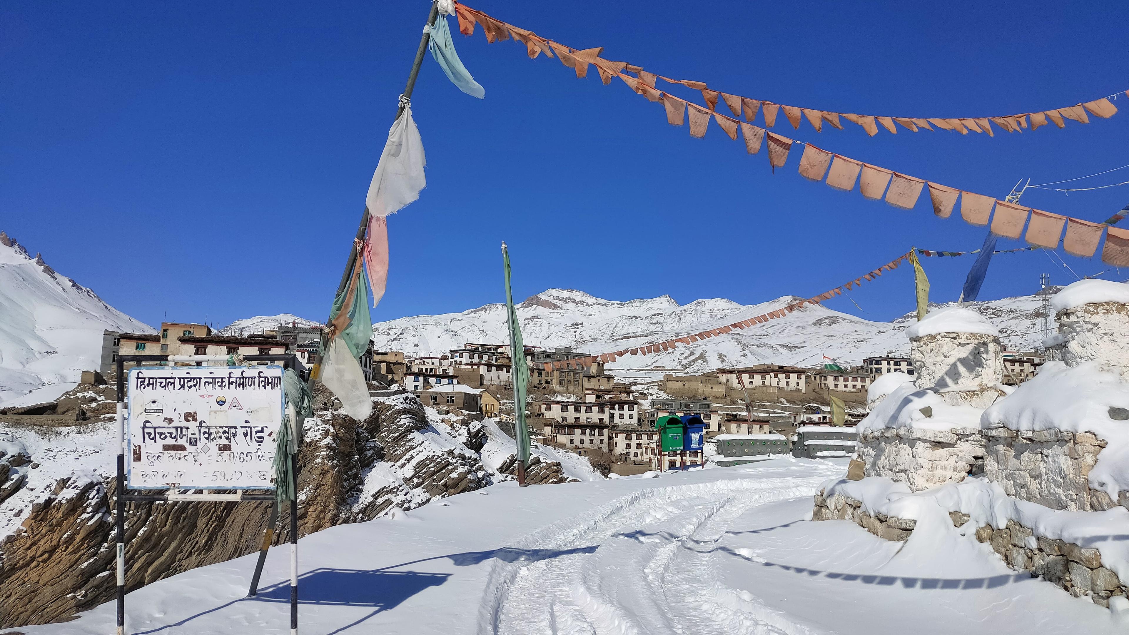 Spiti Winter Homestay Trip scenery 13
